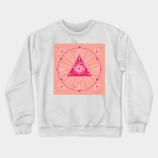 Evil Eye Mandala Crewneck Sweatshirt